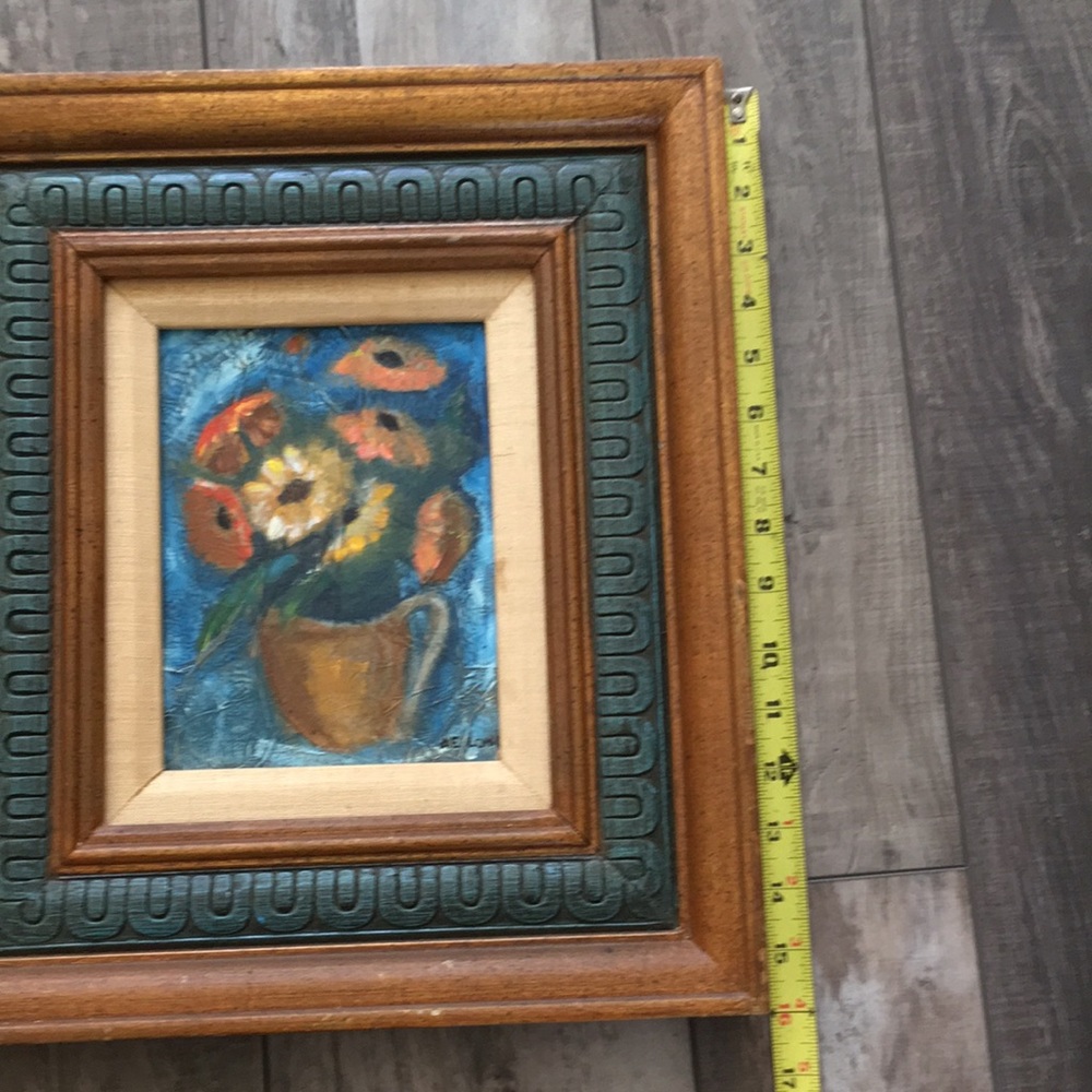 Beautiful vintage painting painting. - Picture 9 of 12